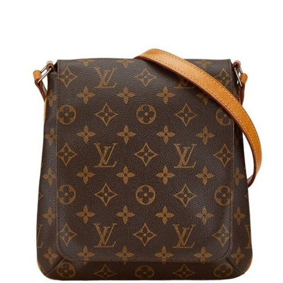 LOUIS VUITTON Musette Salsa Short Shoulder Bag Monogram BN Spain M51258 82YH478 - Picture 2 of 16